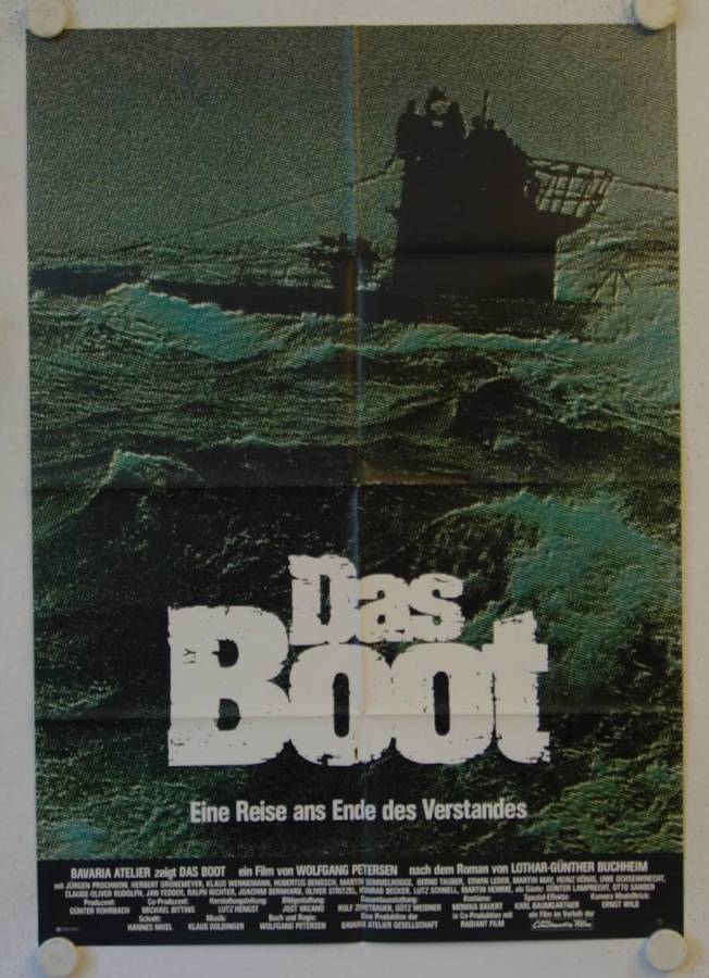 Das Boot originales deutsches Filmplakat